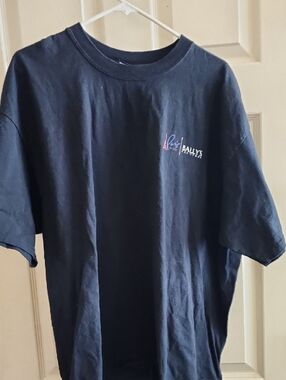 Bally Black Short Sleeve Crewneck Tee with Small Chest Logo